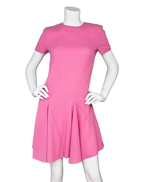 Dior pink wool dress